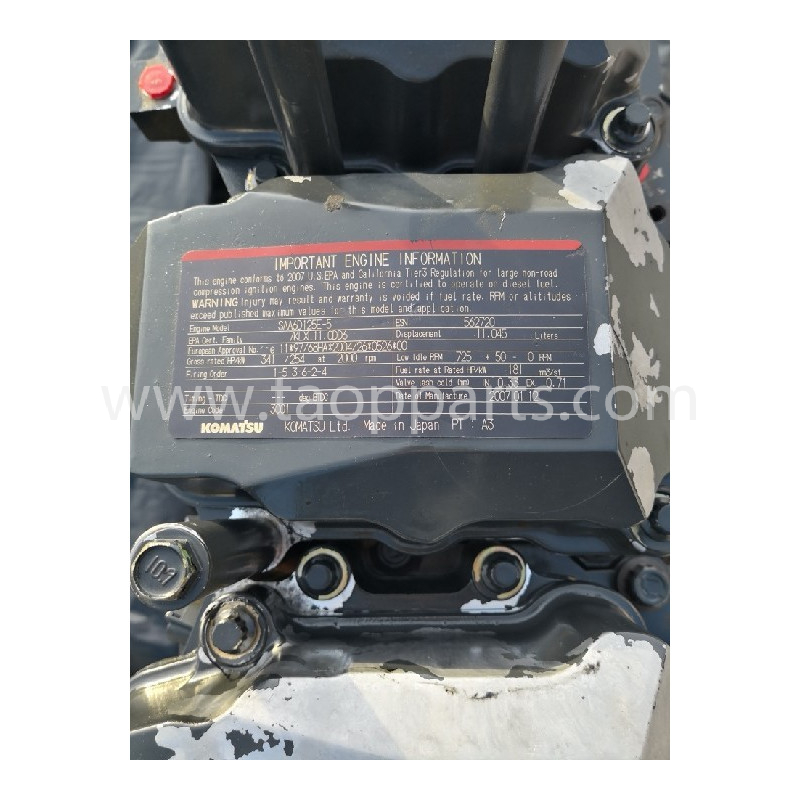 Engine SAA6D125E-5 for... Engine SAA6D125E-5 for...