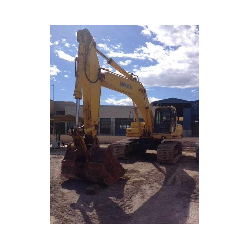 Pelle sur chenille Komatsu...