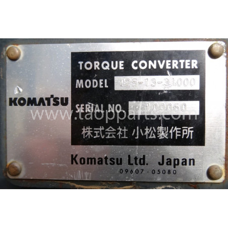 Convertitore Komatsu... Convertitore Komatsu...
