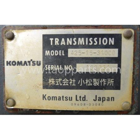 TRANSMISION Komatsu... TRANSMISION Komatsu...