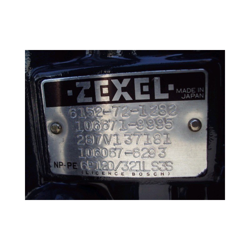 Pompa di iniezione Komatsu... Pompa di iniezione Komatsu...