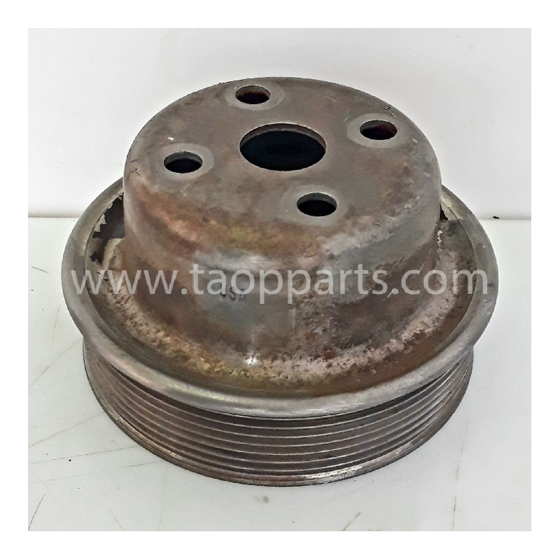 Polea del ventilador usada... Polea del ventilador usada...