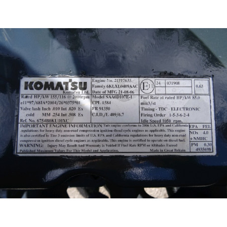 used Komatsu Engine... used Komatsu Engine...