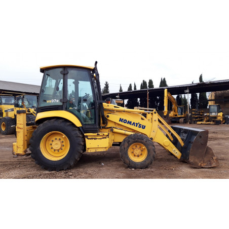 Komatsu WB97R5 Backhoe...