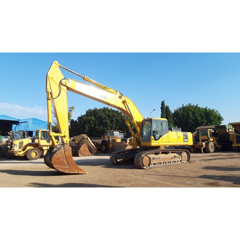 Pelle sur chenille Komatsu... Pelle sur chenille Komatsu...