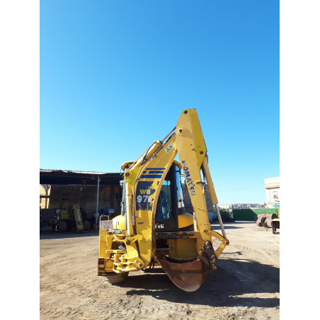 Komatsu WB97R5 Backhoe...