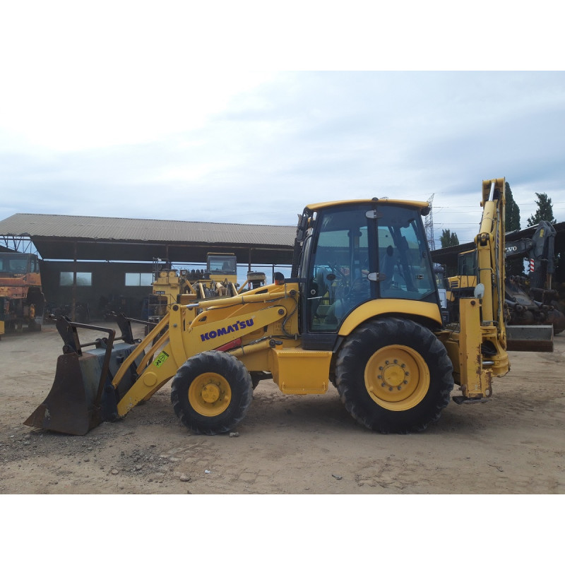 Komatsu WB93R-5 Backhoe... Komatsu WB93R-5 Backhoe...