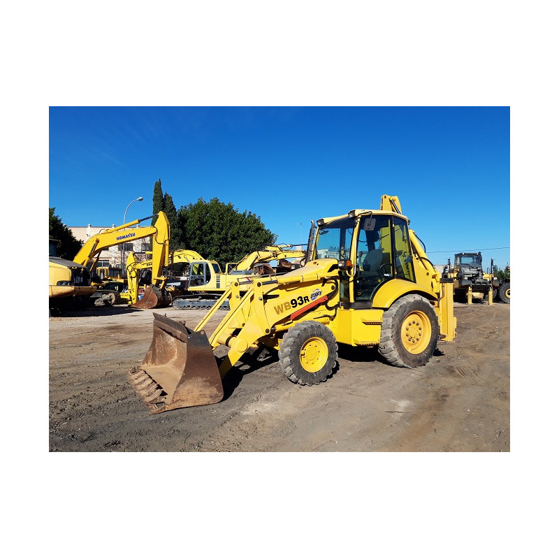 Tractopelle Komatsu WB93R-2...