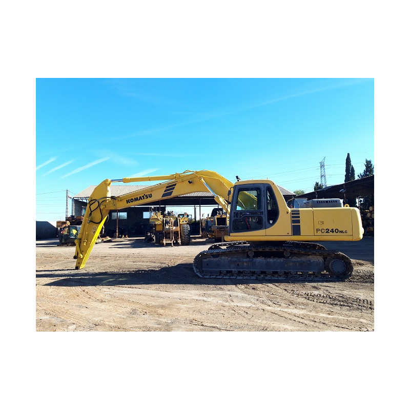Pelle sur chenille Komatsu... Pelle sur chenille Komatsu...
