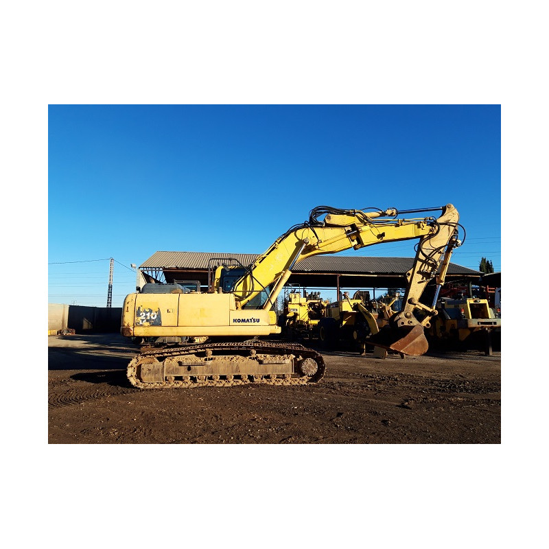 Pelle sur chenille Komatsu... Pelle sur chenille Komatsu...
