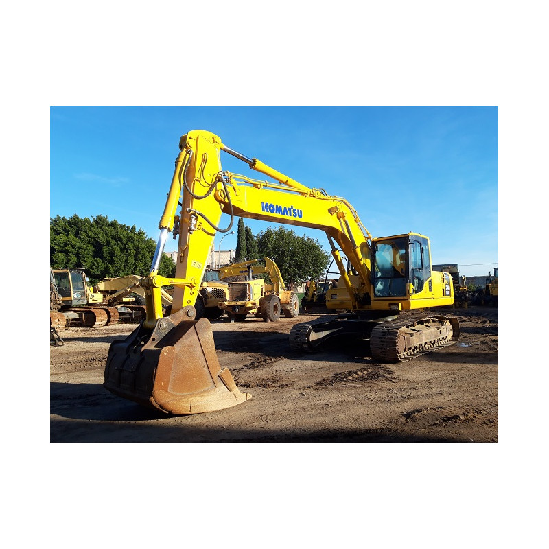 Pelle sur chenille Komatsu... Pelle sur chenille Komatsu...