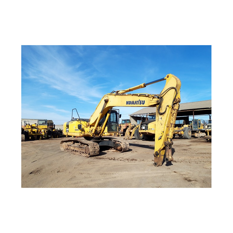 Pelle sur chenille Komatsu... Pelle sur chenille Komatsu...