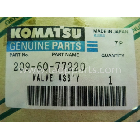 used Valve 209-60-77220 for...