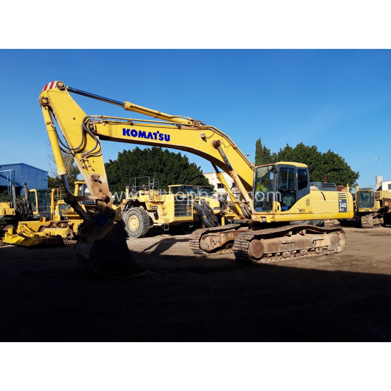 Pelle sur chenille Komatsu... Pelle sur chenille Komatsu...
