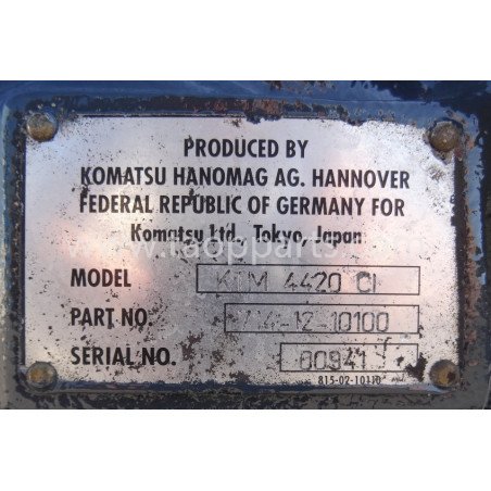 Komatsu Transmission...