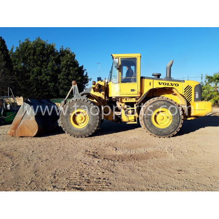 Pale gommate Volvo L120E...