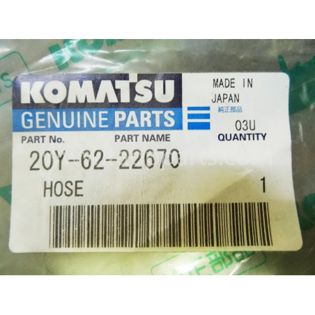 Tubo usado Komatsu...