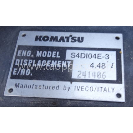 used Komatsu Engine...