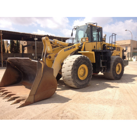 Chargeuse sur pneus Komatsu...