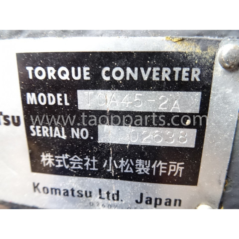 Conversor usado Komatsu... Conversor usado Komatsu...