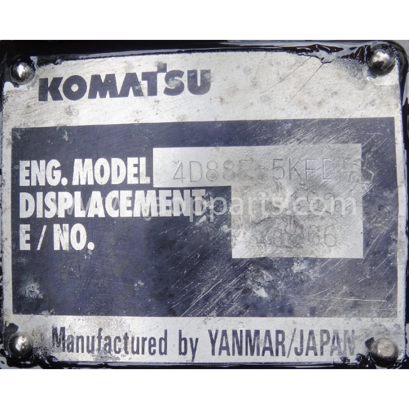 used Komatsu Engine 37B-01-11102 from SK714-5 for Skid teer used Komatsu Engine 37B-01-11102 from SK714-5 for Skid teer