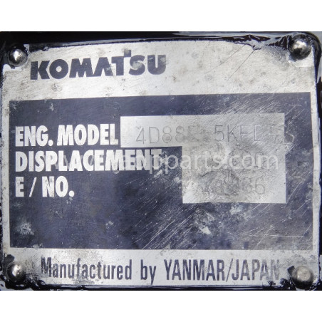 used Komatsu Engine...