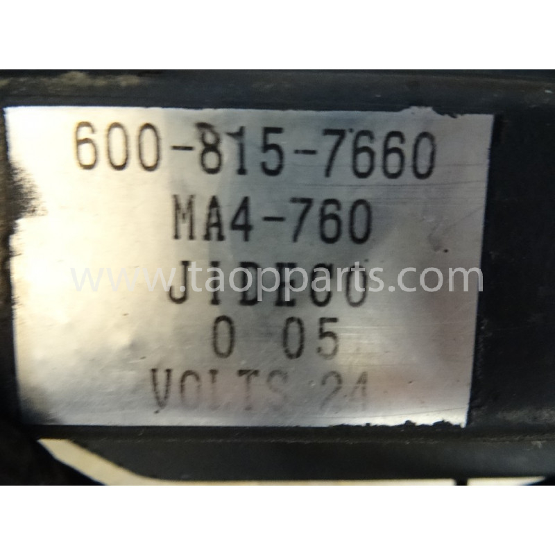used Komatsu motor stop 600-815-7660 from WA500-3 for Wheel