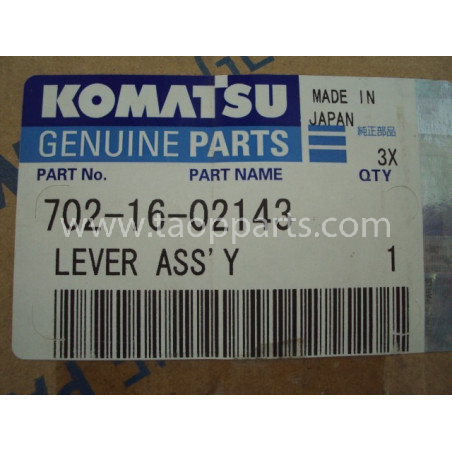 Control lever 702-16-02143...