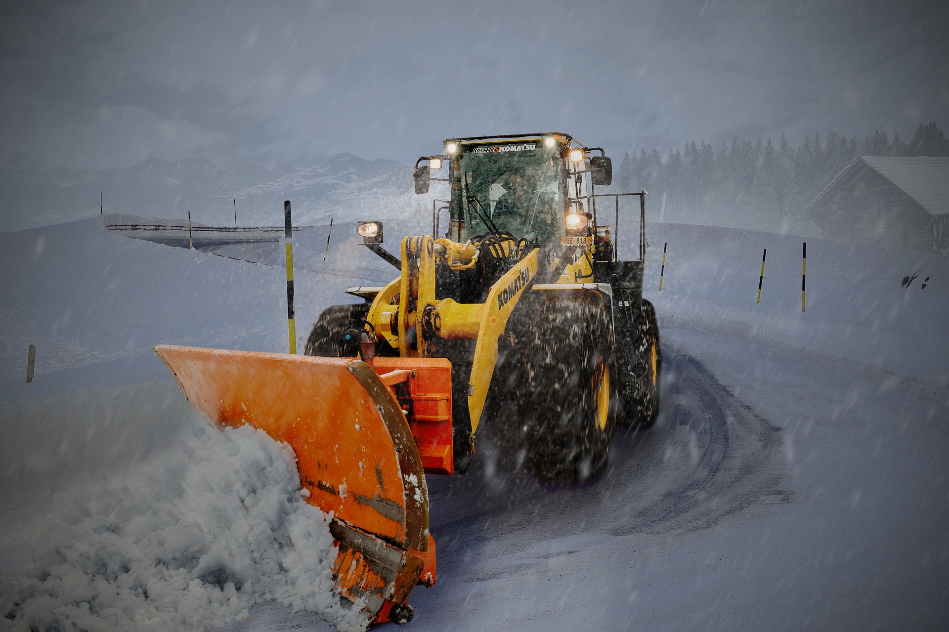 Comment maintenir les machines KOMATSU et VOLVO CE dans des conditions optimales en hiver