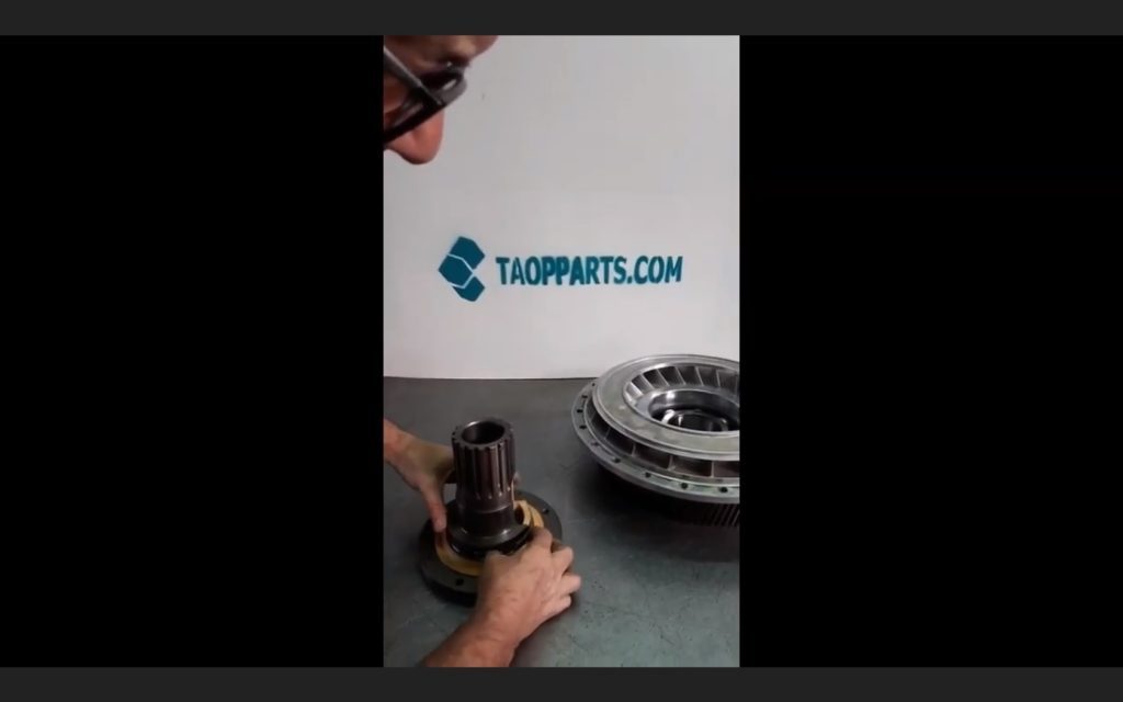 Locking torque converter segment
