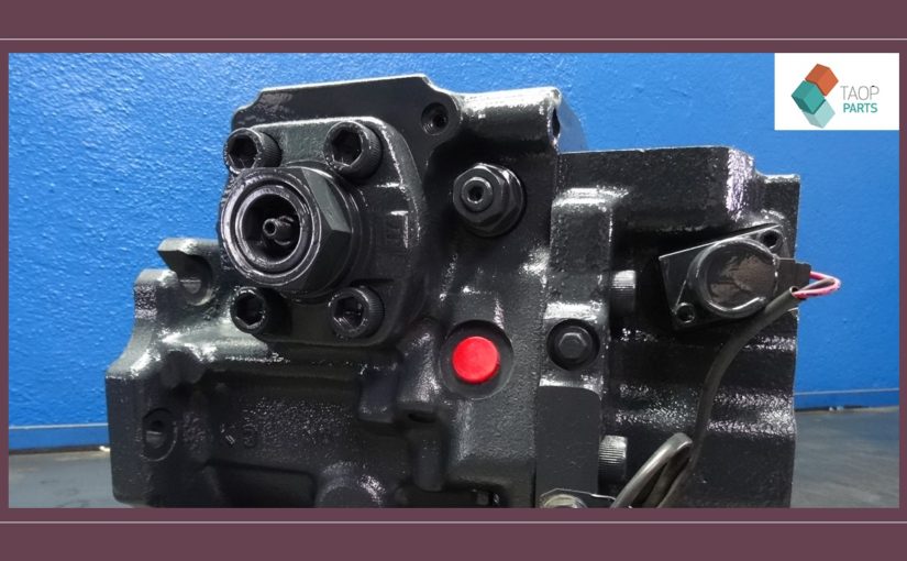 Pompe hydraulique pistones axiale pour chargeuse sur pneus Komatsu PC340-7: réparation et assemblage vidéo