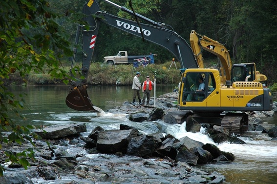 Backhoe loader Volvo