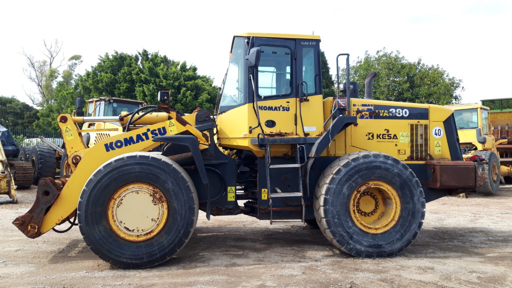 Komatsu wheel loader